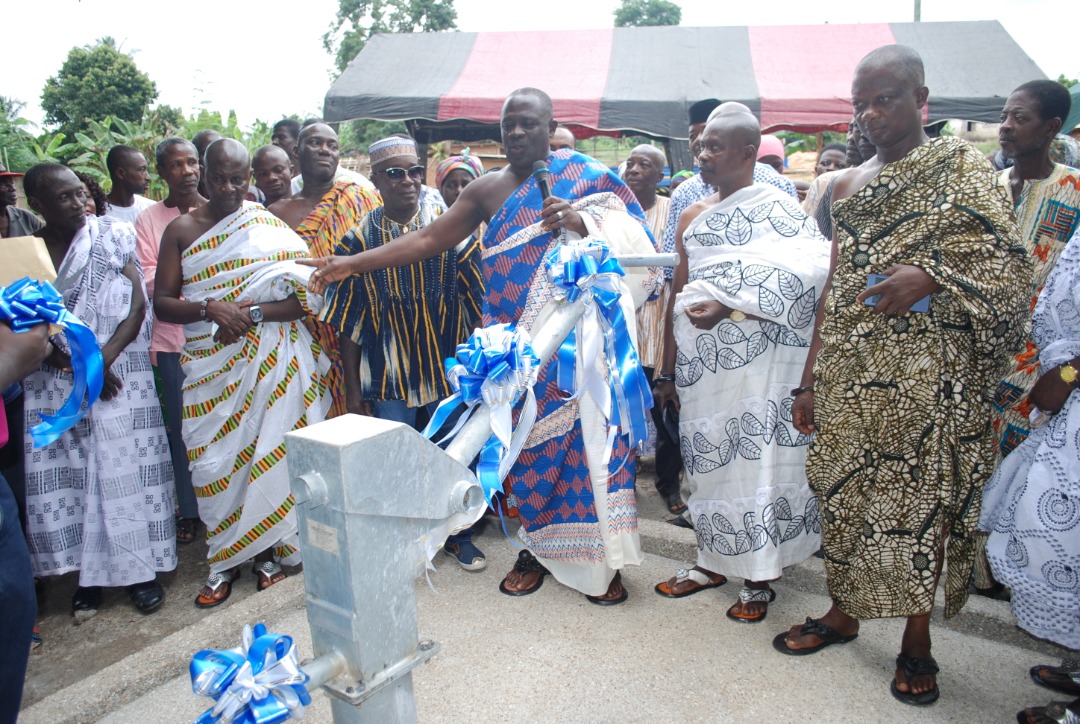 Inauguration of Borehole at Offei Yaw – July 2017