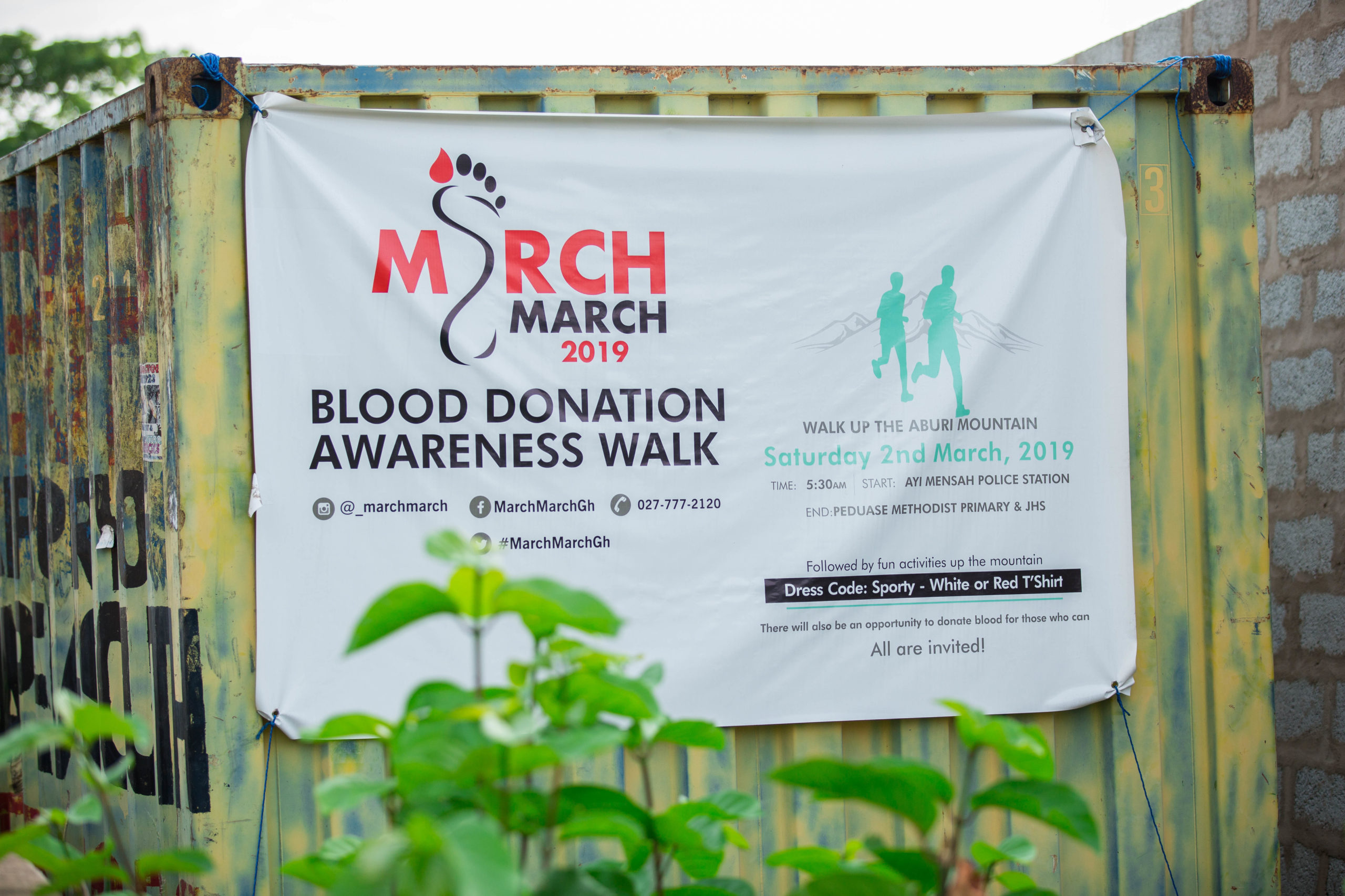 March March 2019 Blood Donation & Awareness Walk – March 2019