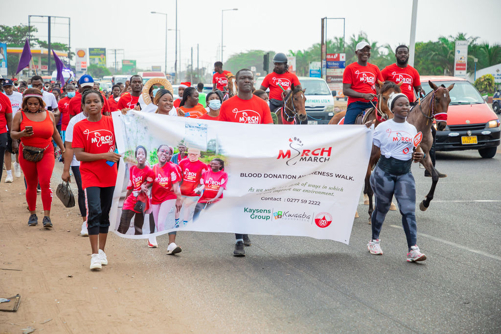 MarchMarch Blood Donation Awareness Walk (March 2022)