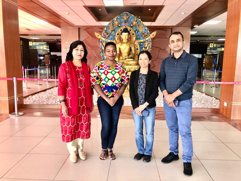 Kwaaba Foundation meets Blood Transfusion Professional in Nepal. – December 2022