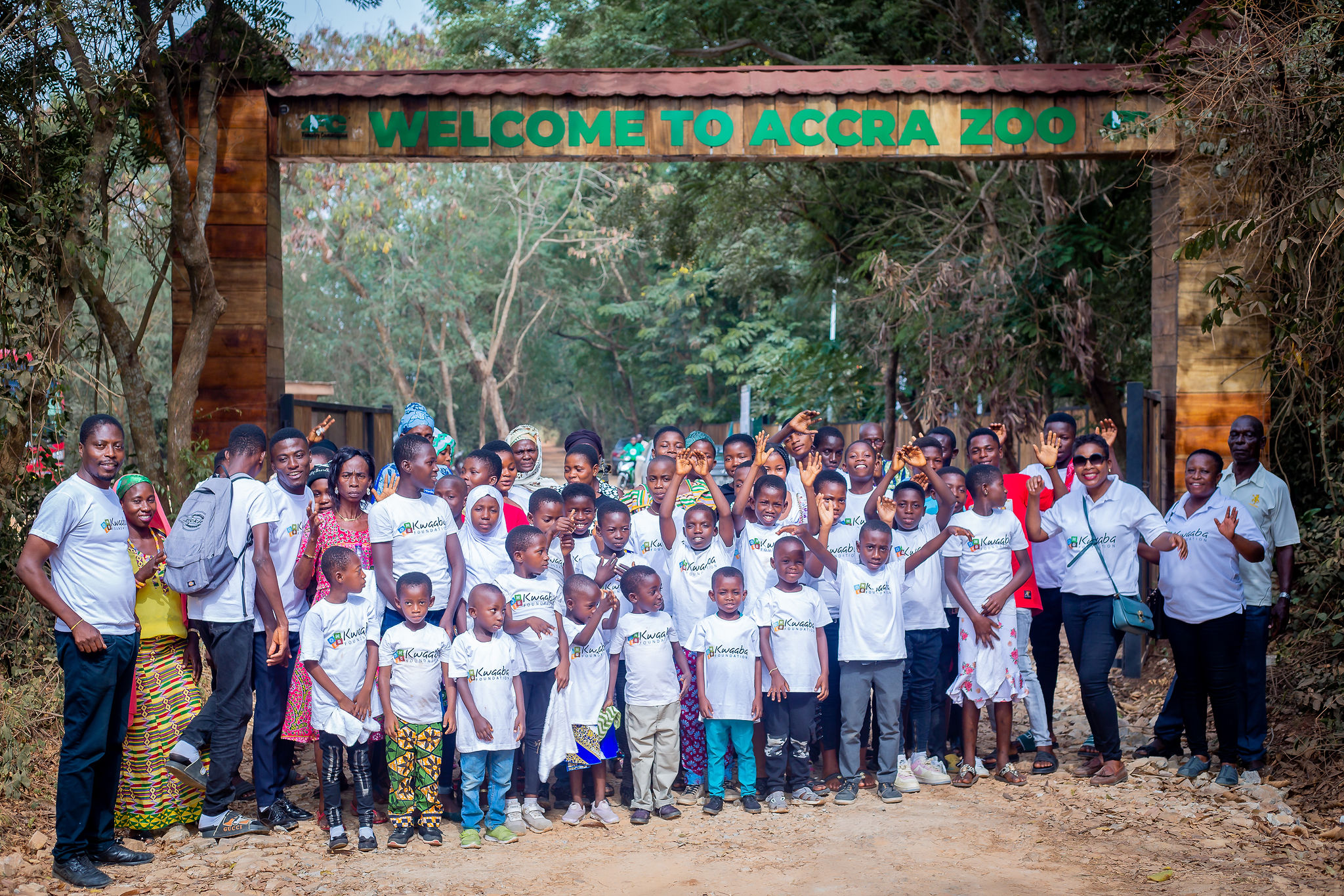 Offei Yaw Children and Parents Visit Accra Zoo – January 2023