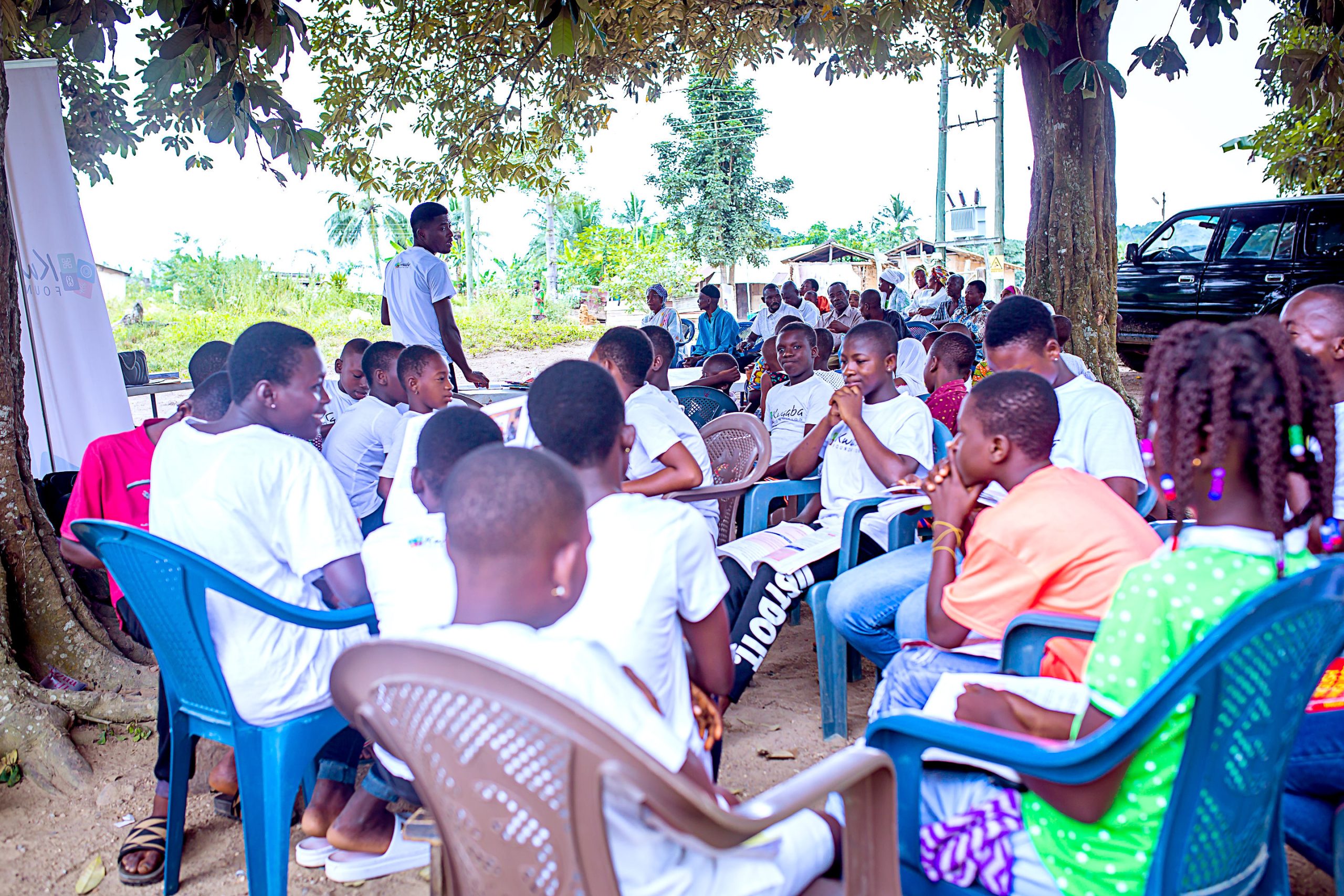 Kwaaba Foundation Literacy Month (September) Workshop at Offei Yaw Adeiso. – 2024