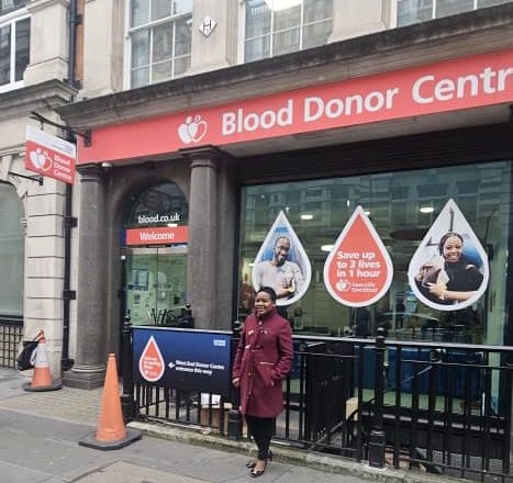 Visit to London West Donor Center – 2024