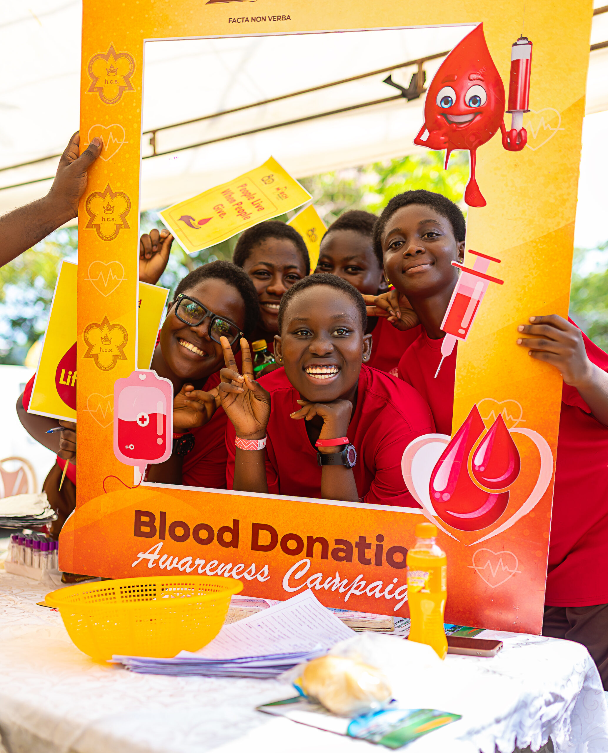 PHOTOS – Lifesaving Moments: Holy Child School’s 80th Anniversary Blood Donation Exercise.