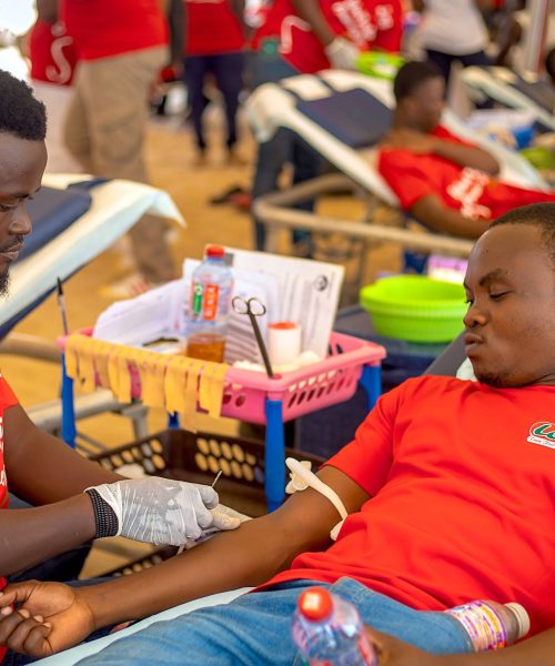 MarchMarch 2024 Blood Donation Exercise at Laboma Beach Accra.