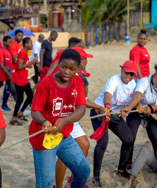 MarchMarch 2024 Physical Exercises at Laboma Beach Accra.