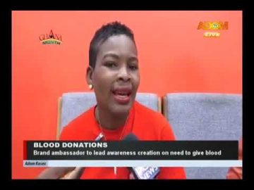 Blood Donation Drive Interview on Adom TV